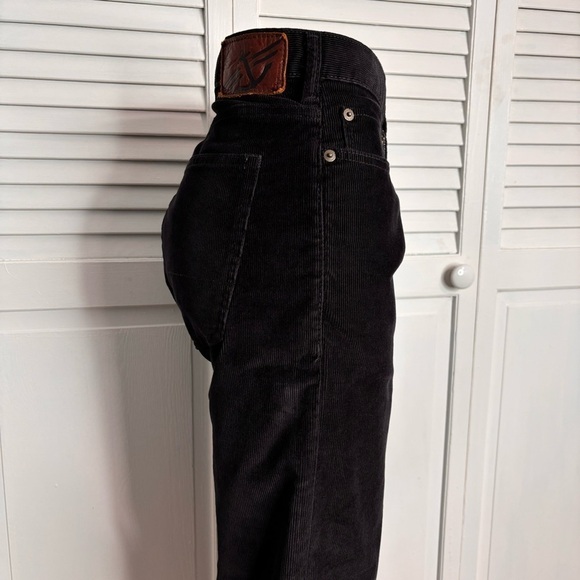 DOCKERS Straight Fit Black Corduroy Pants Size 36 - Picture 8 of 9